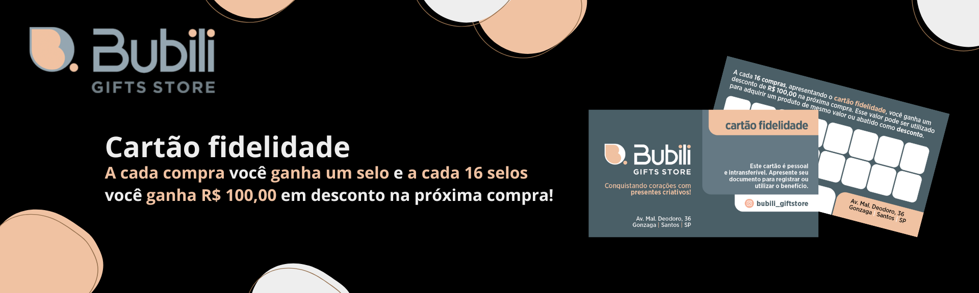 Banner Cartão Fidelidade